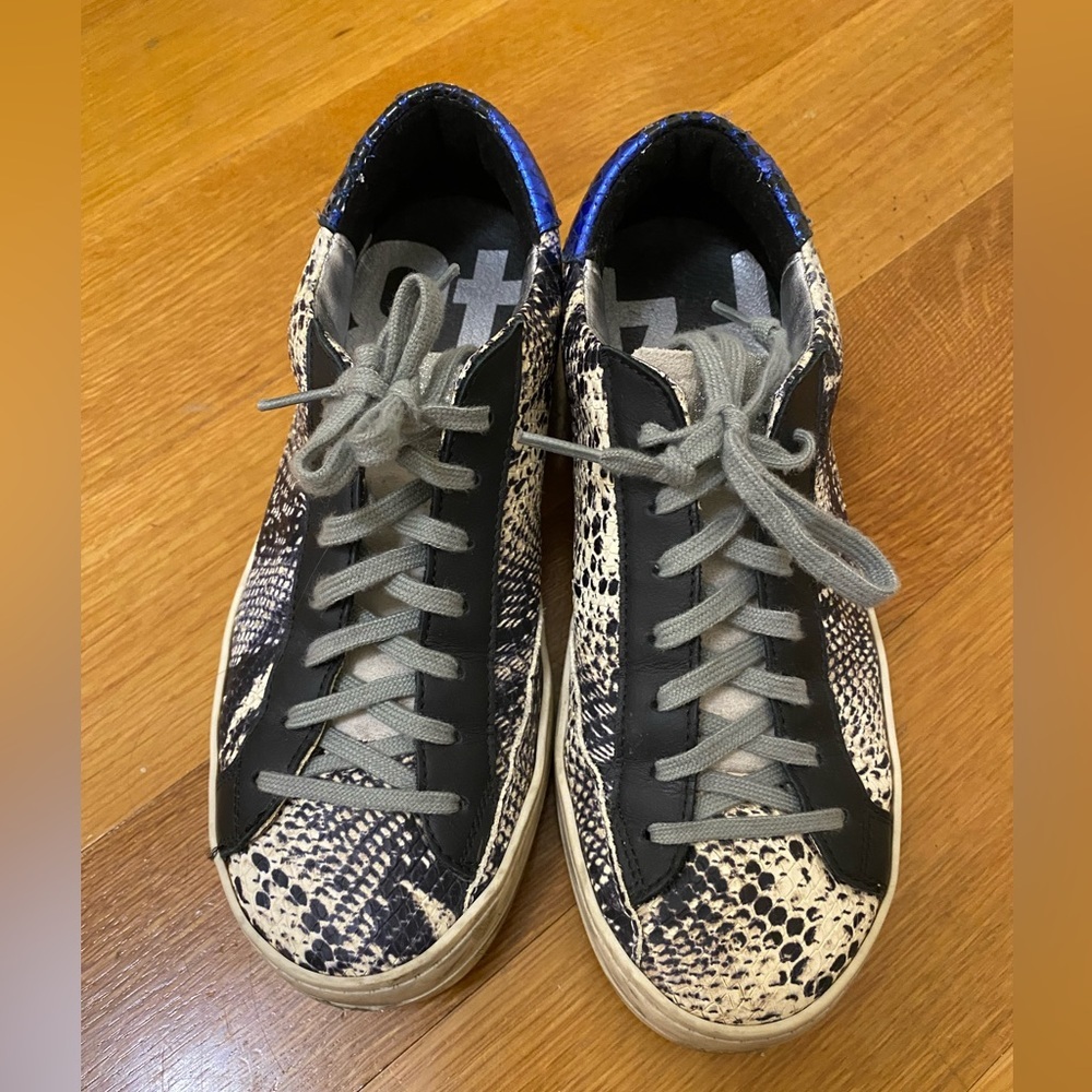 P448 John Twister Python-Effect Sneakers - image 2